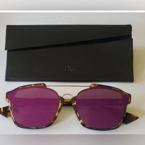Christian Dior DIOR Abstract Sunglasses Tortoise & Pink - Picture 2 of 12